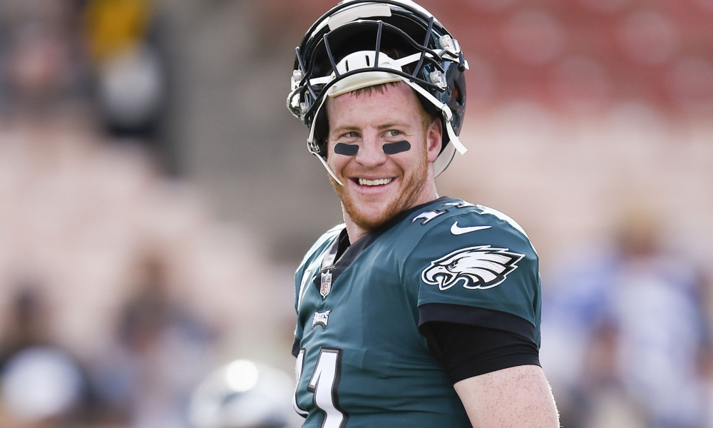 From North Dakota nice to Philly tough, Eagles QB Carson Wentz has two  places like home - The Athletic